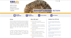 Desktop Screenshot of ceoally.com